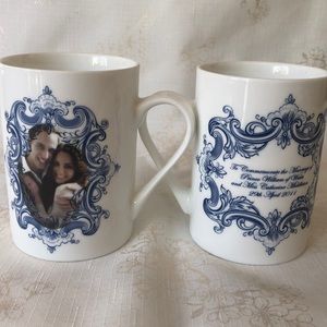 🌺 5/$25 William Catherine Marriage tea cups from London, England UK collectible